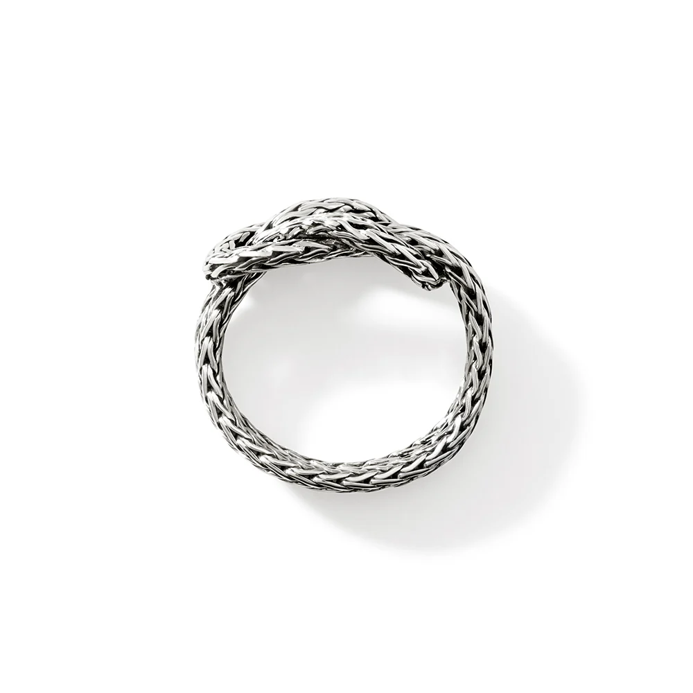Love Knot Ring, Sterling Silver, 5MM|RB901039 - Image 4