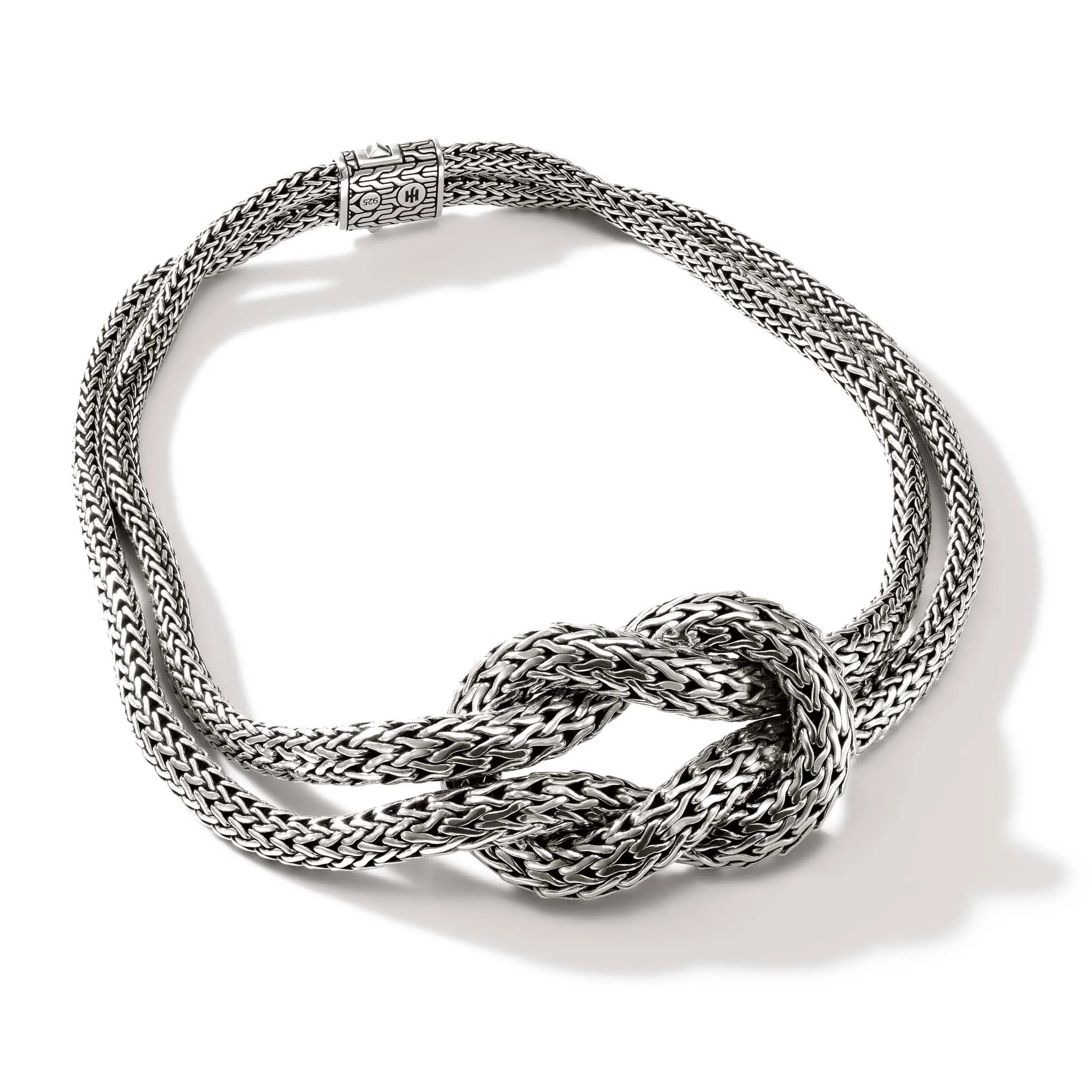 Love Knot Necklace, Sterling Silver, 11.5MM|NB901058 - Image 4