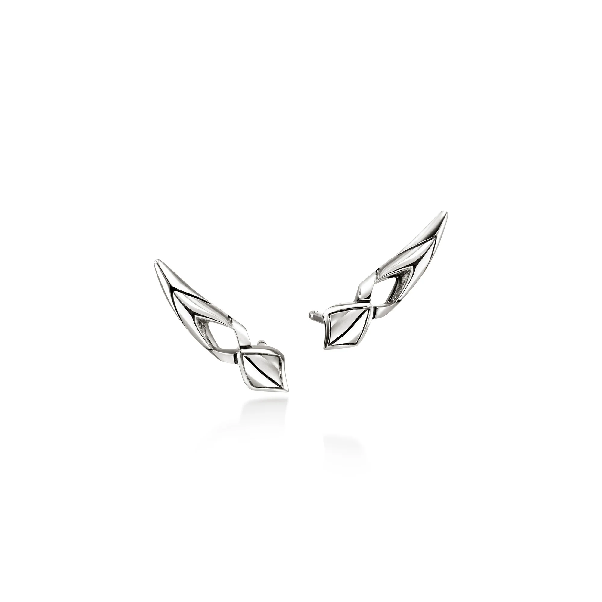 Naga Earrings, Sterling Silver|EB60399
