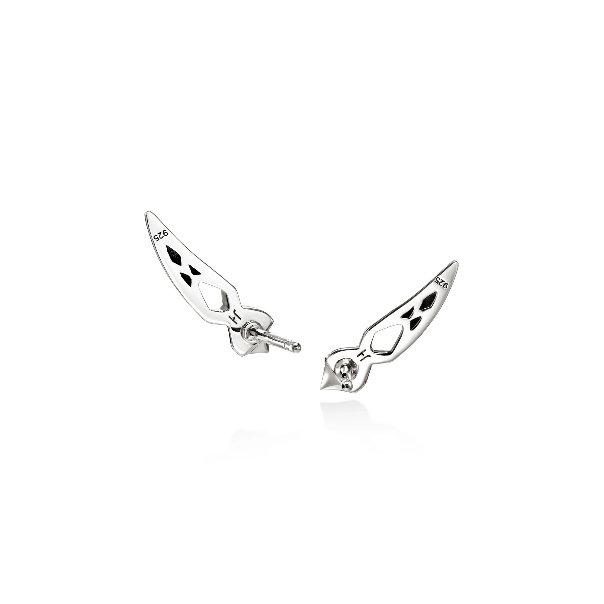 Naga Earrings, Sterling Silver|EB60399 - Image 3