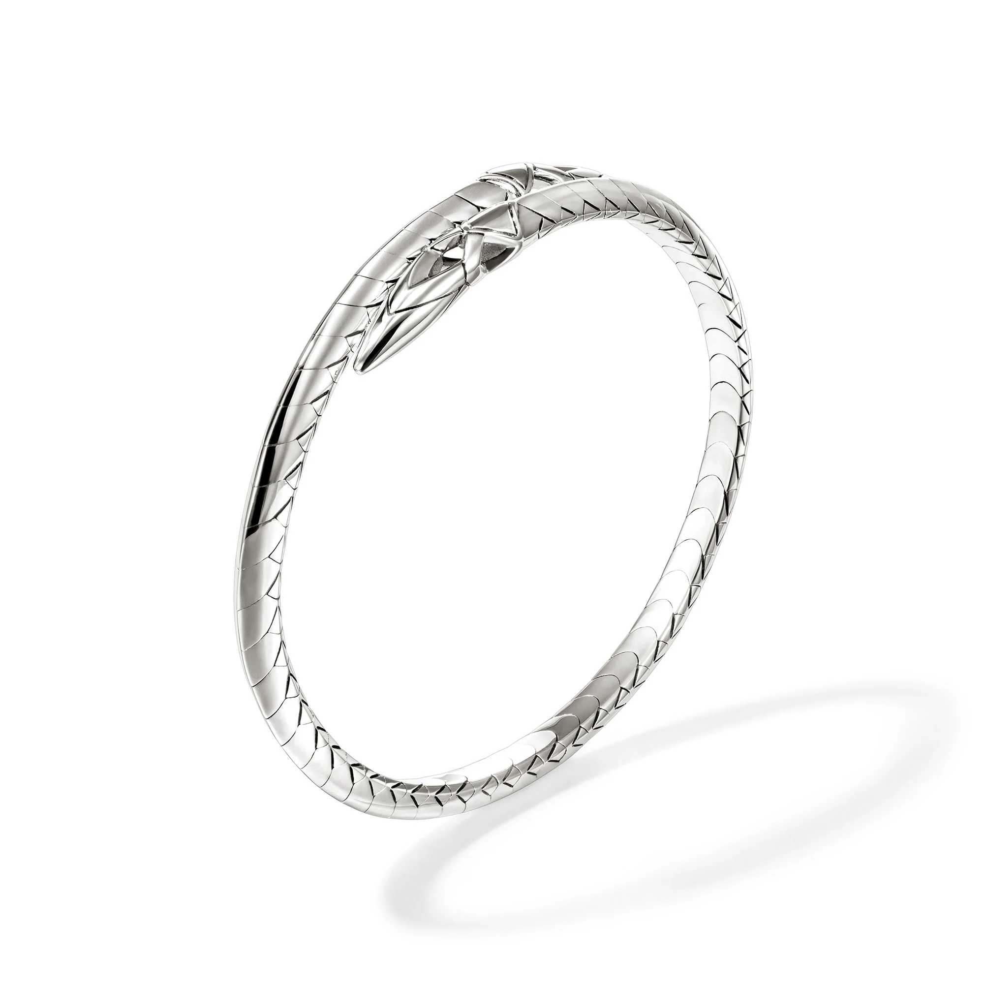 Naga Flex Cuff, Sterling Silver, 4.2MM|CB60397 - Image 3