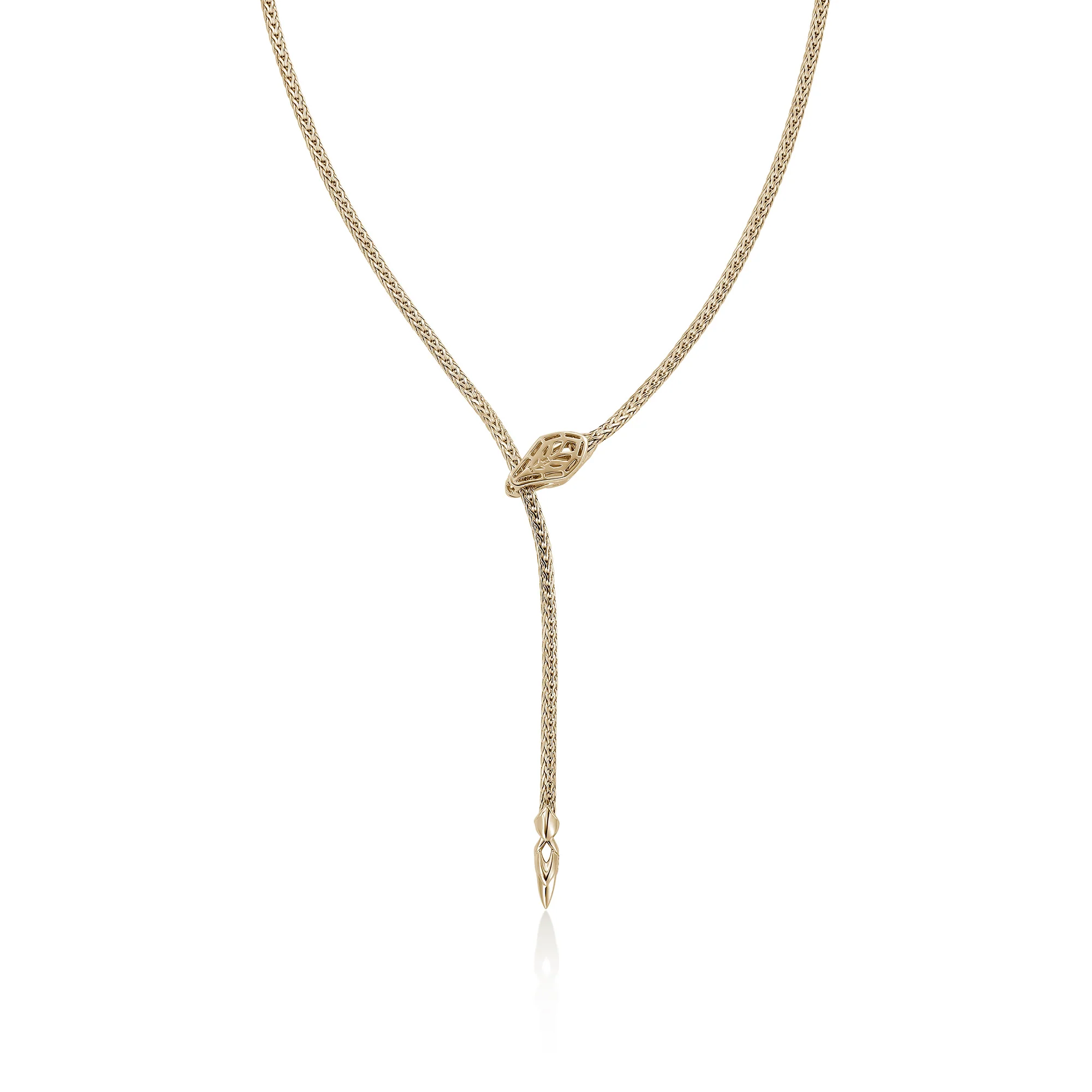 Naga Lariat, Gold, Diamonds, 2.5MM|NGGX6034922DI - Image 4