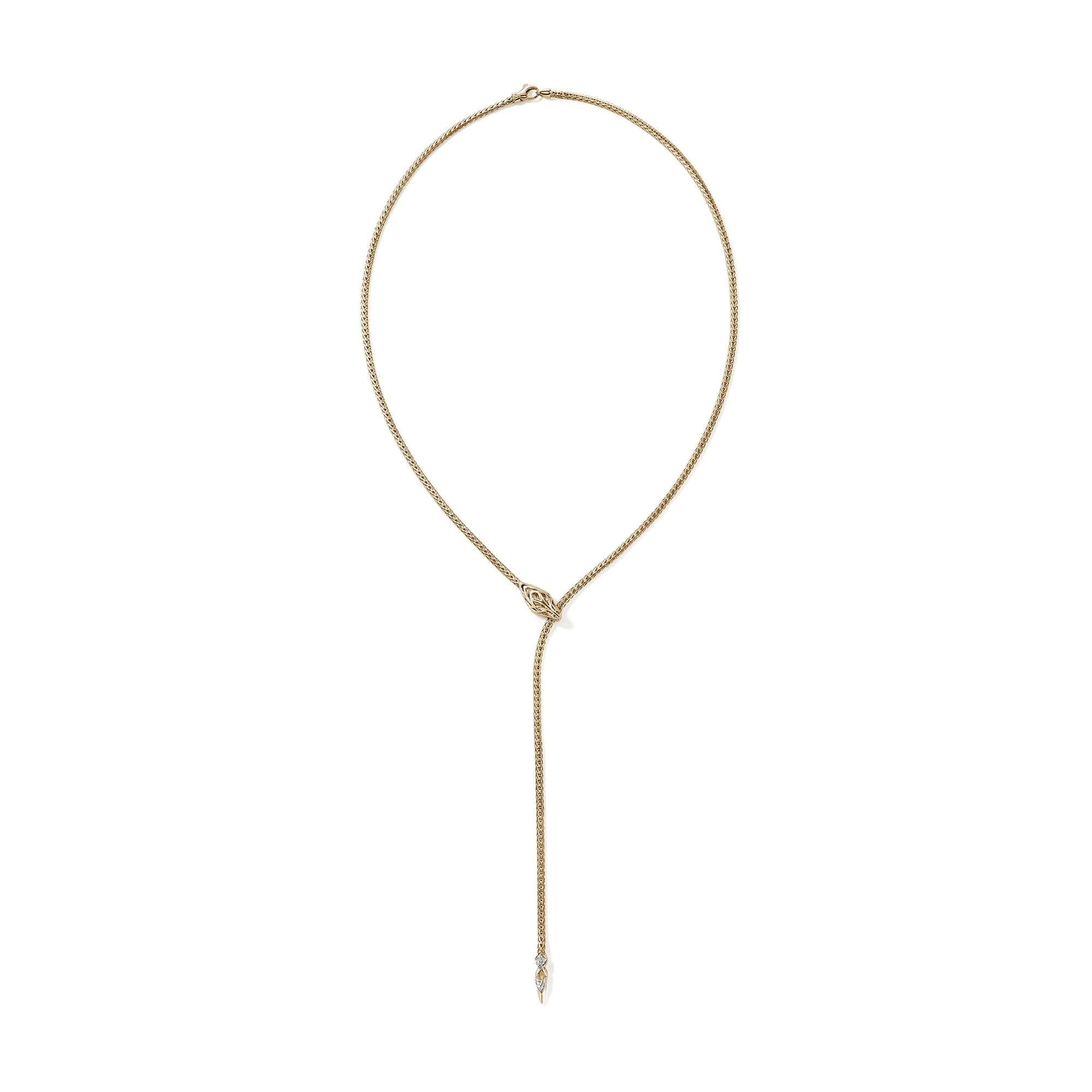 Naga Lariat, Gold, Diamonds, 2.5MM|NGGX6034922DI - Image 5