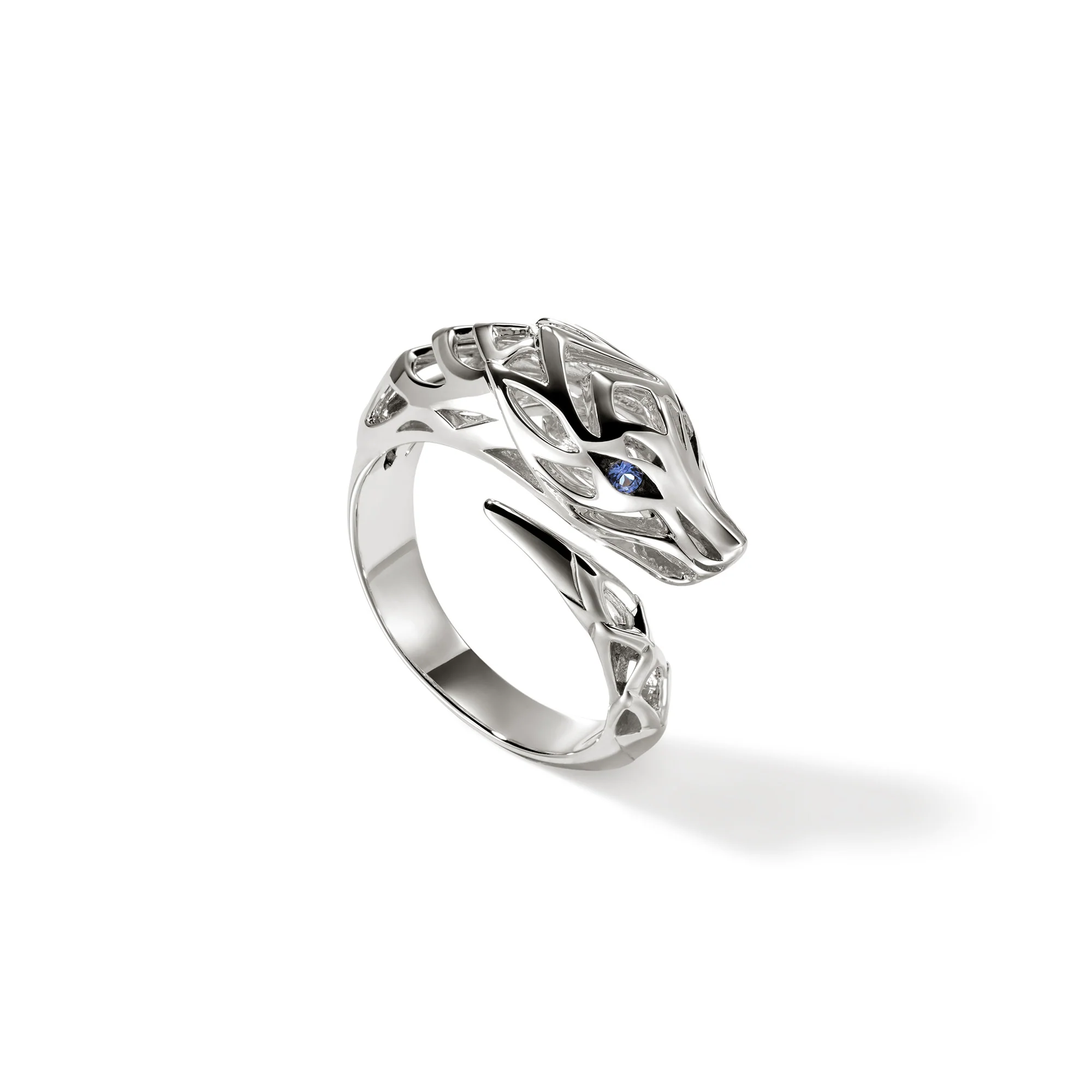 Naga Ring, Sterling Silver|RBS603551BSP - Image 3