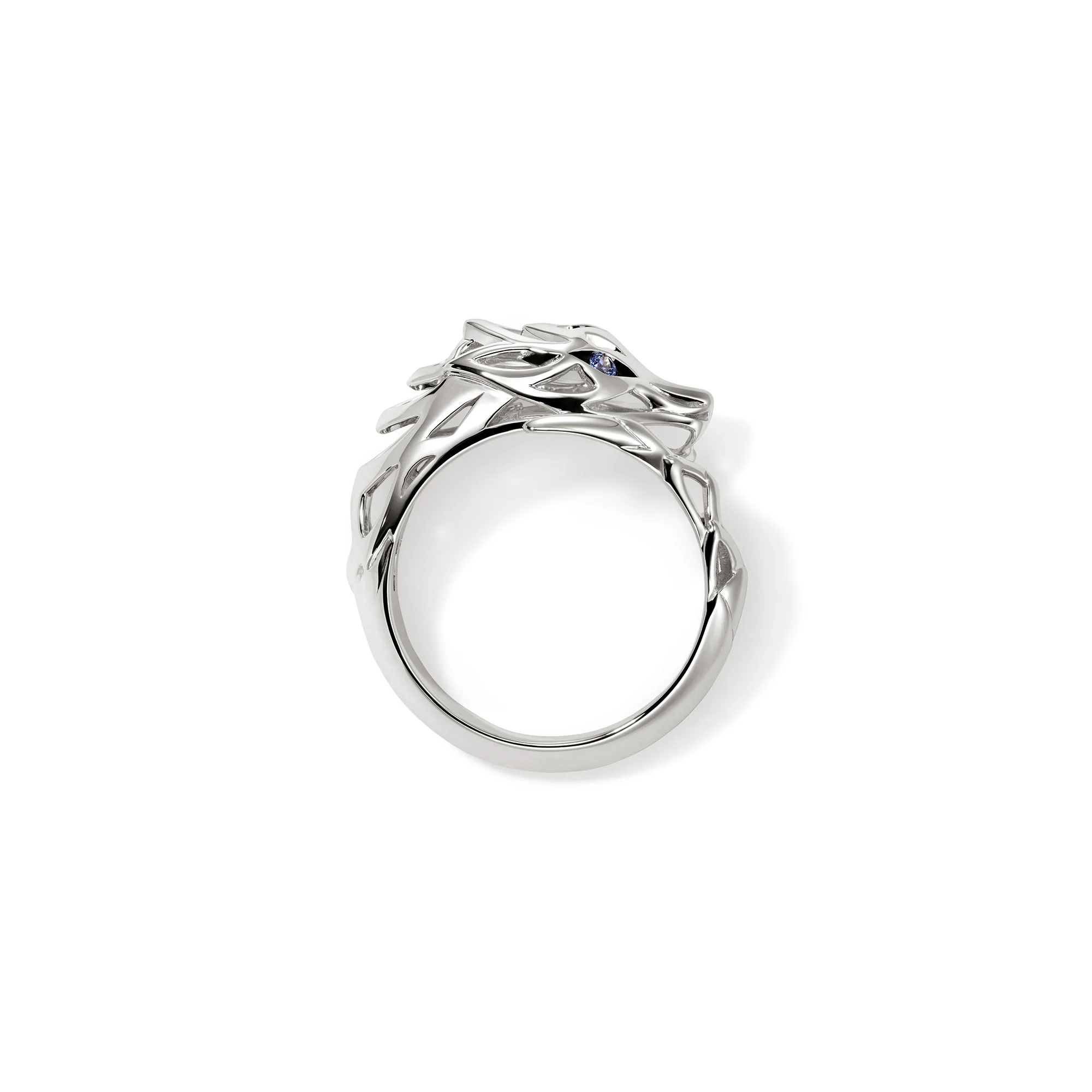 Naga Ring, Sterling Silver|RBS603551BSP - Image 5