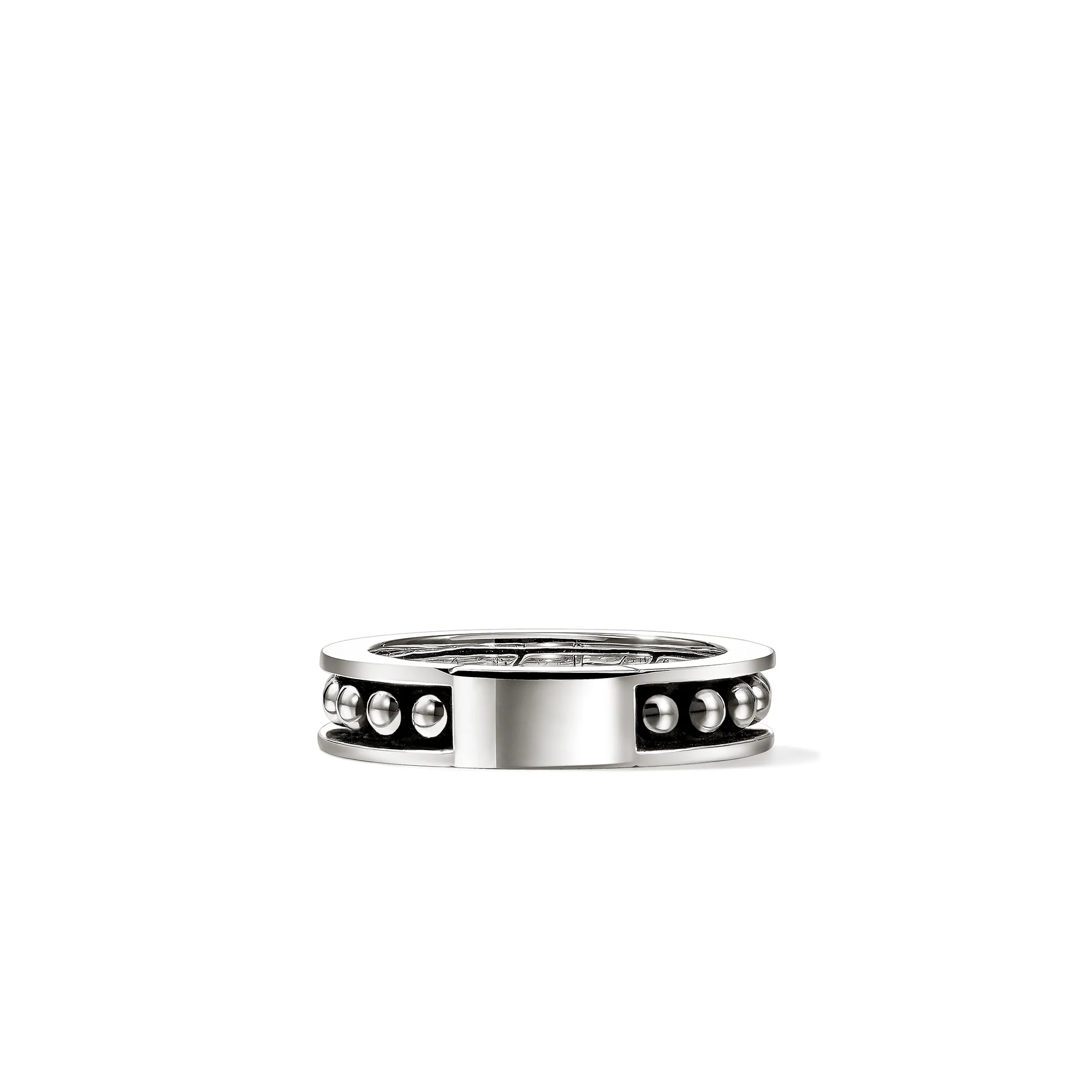 Nailhead Ring, Sterling Silver, 5.5MM|RM30184 - Image 3