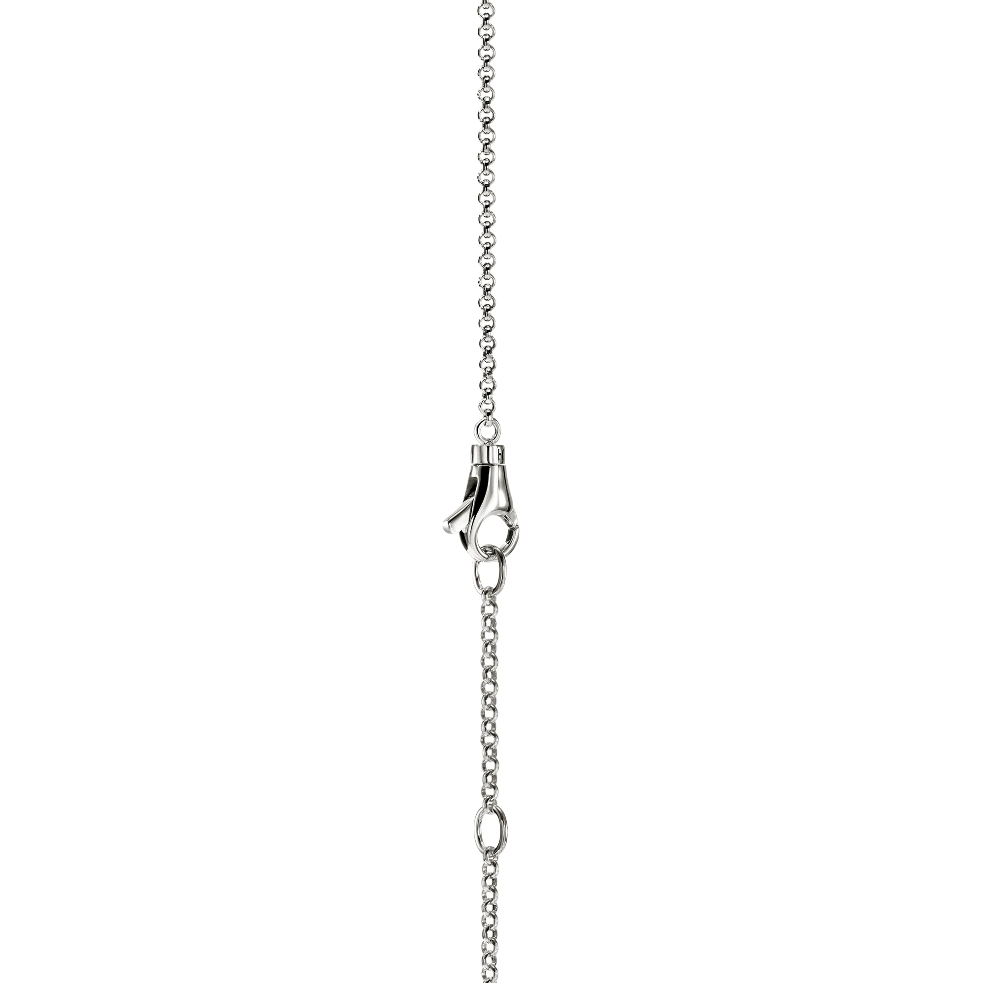 JH Essential Star of David Necklace, Sterling Silver, Diamonds|NBP9894002DI - Image 4