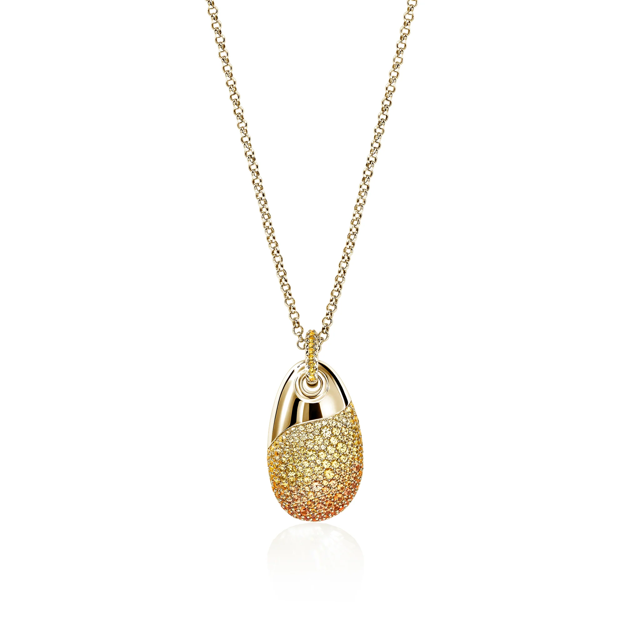 Artisan Series Pebble Necklace|NGS98882YSOS