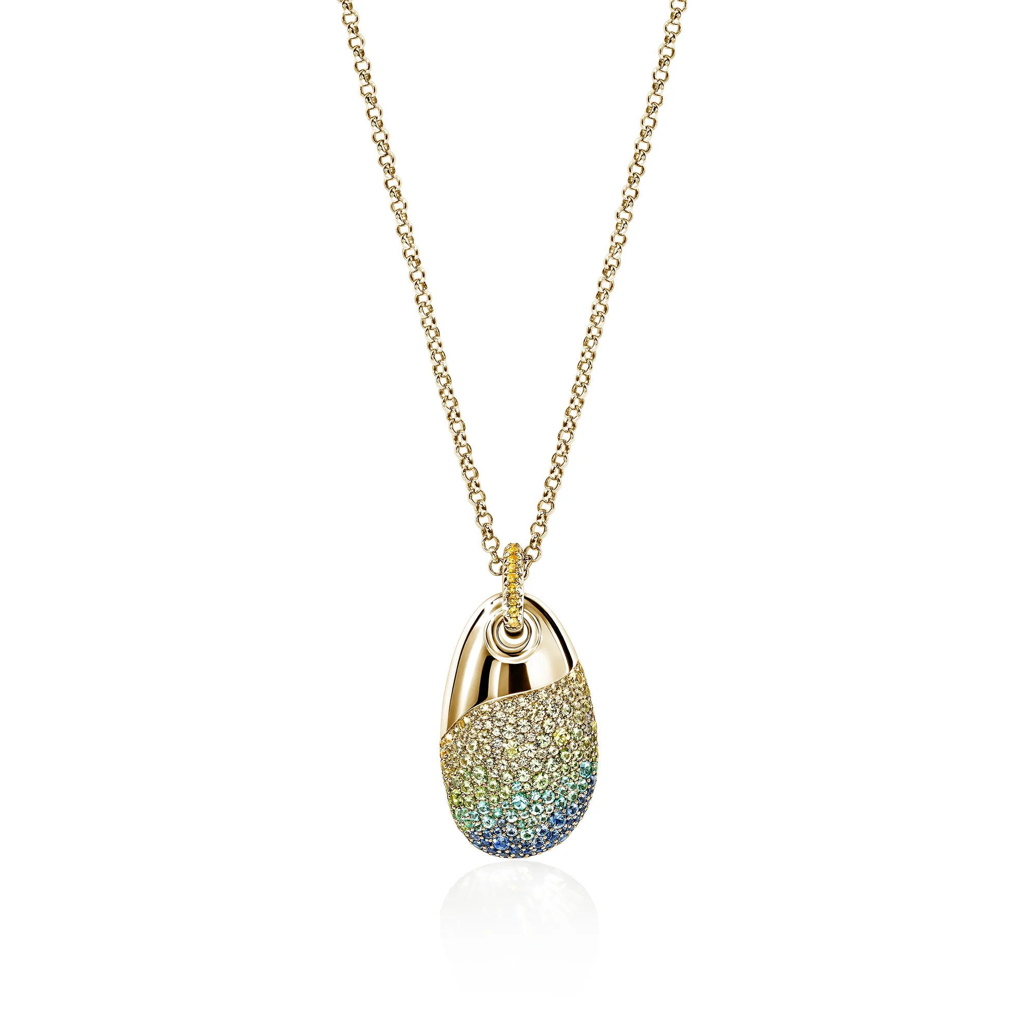 Artisan Series Pebble Necklace|NGS98882YSPETS