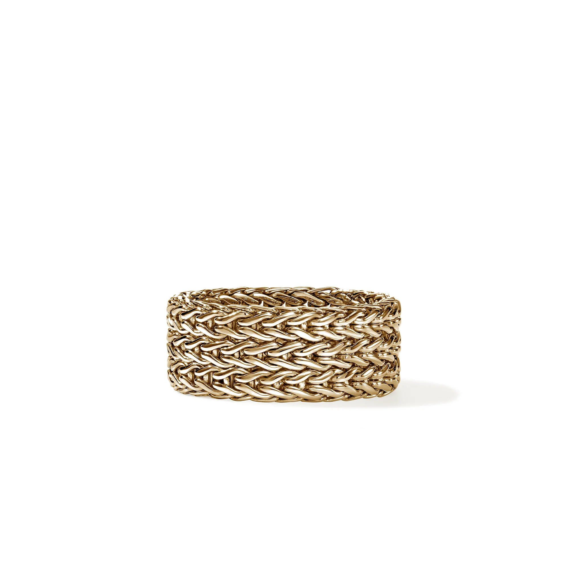 Icon Link Ring, Gold, Wide|RGG900949