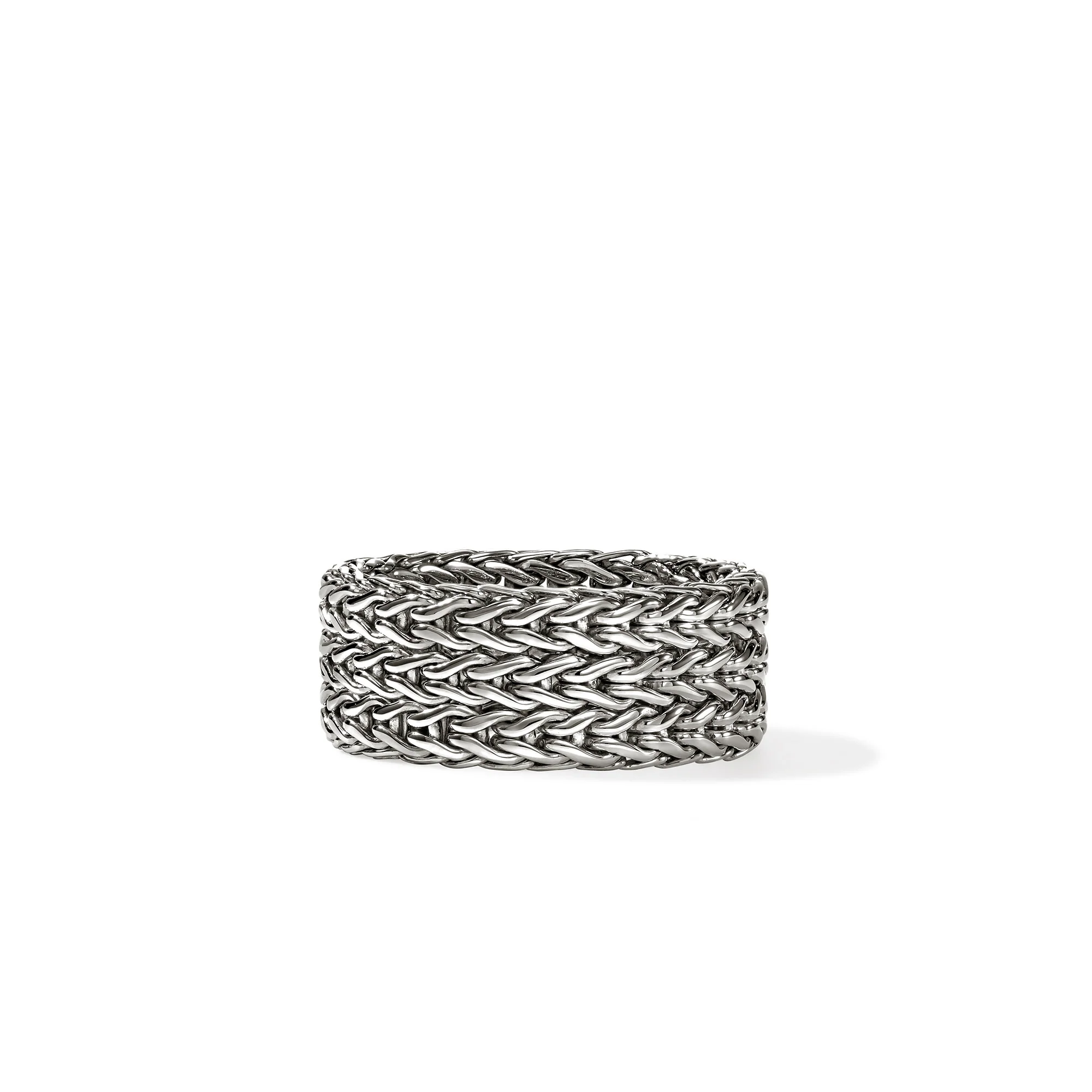 Icon Link Ring, Sterling Silver, 9MM|RB900949