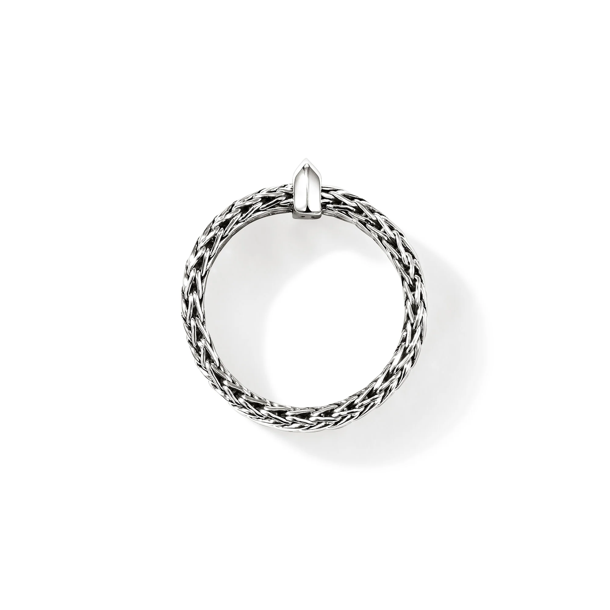 Icon Link Bar Ring, Sterling Silver, 9MM|RB98953 - Image 4