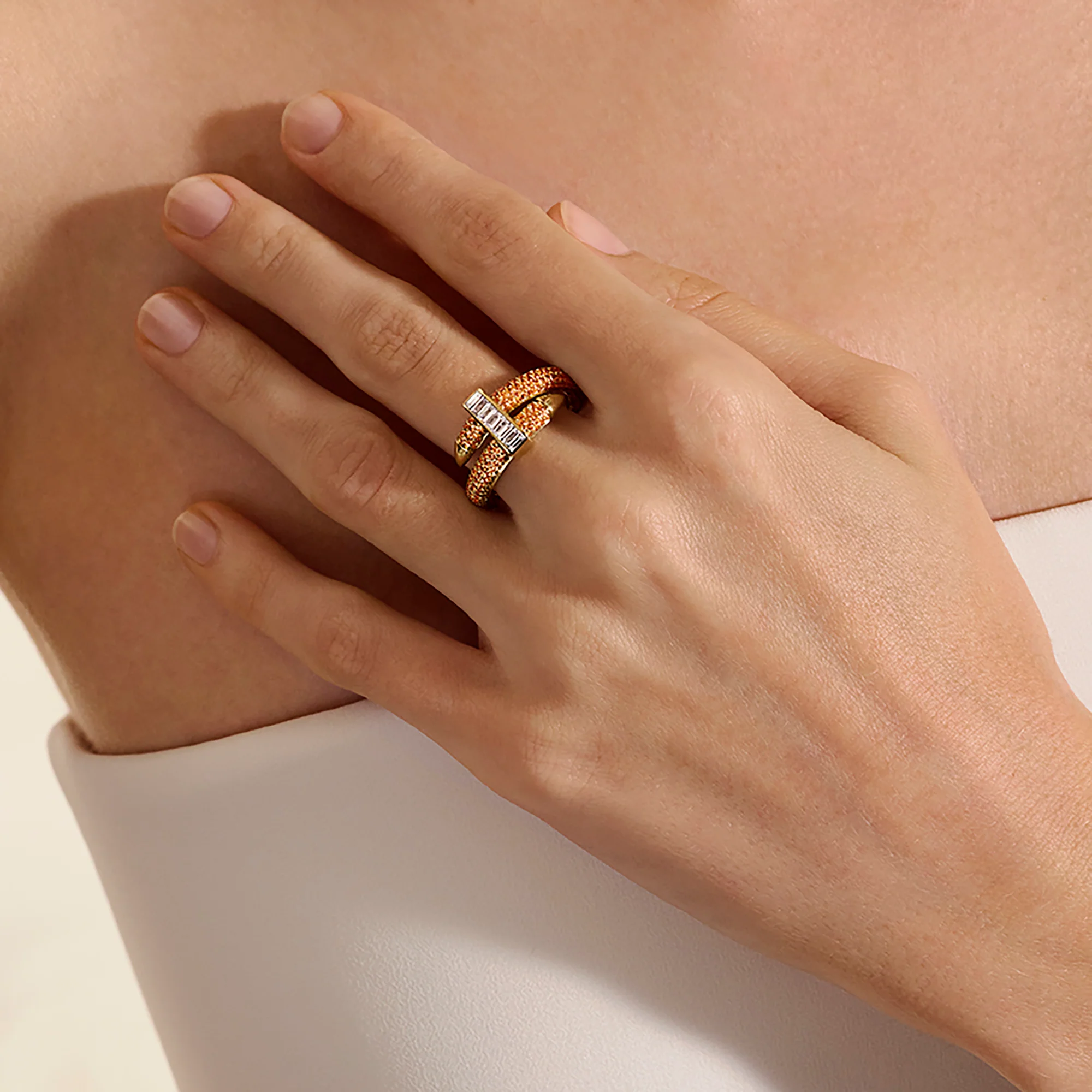 Artisan Series Spear Ring|RGS0231004OSDI - Image 2