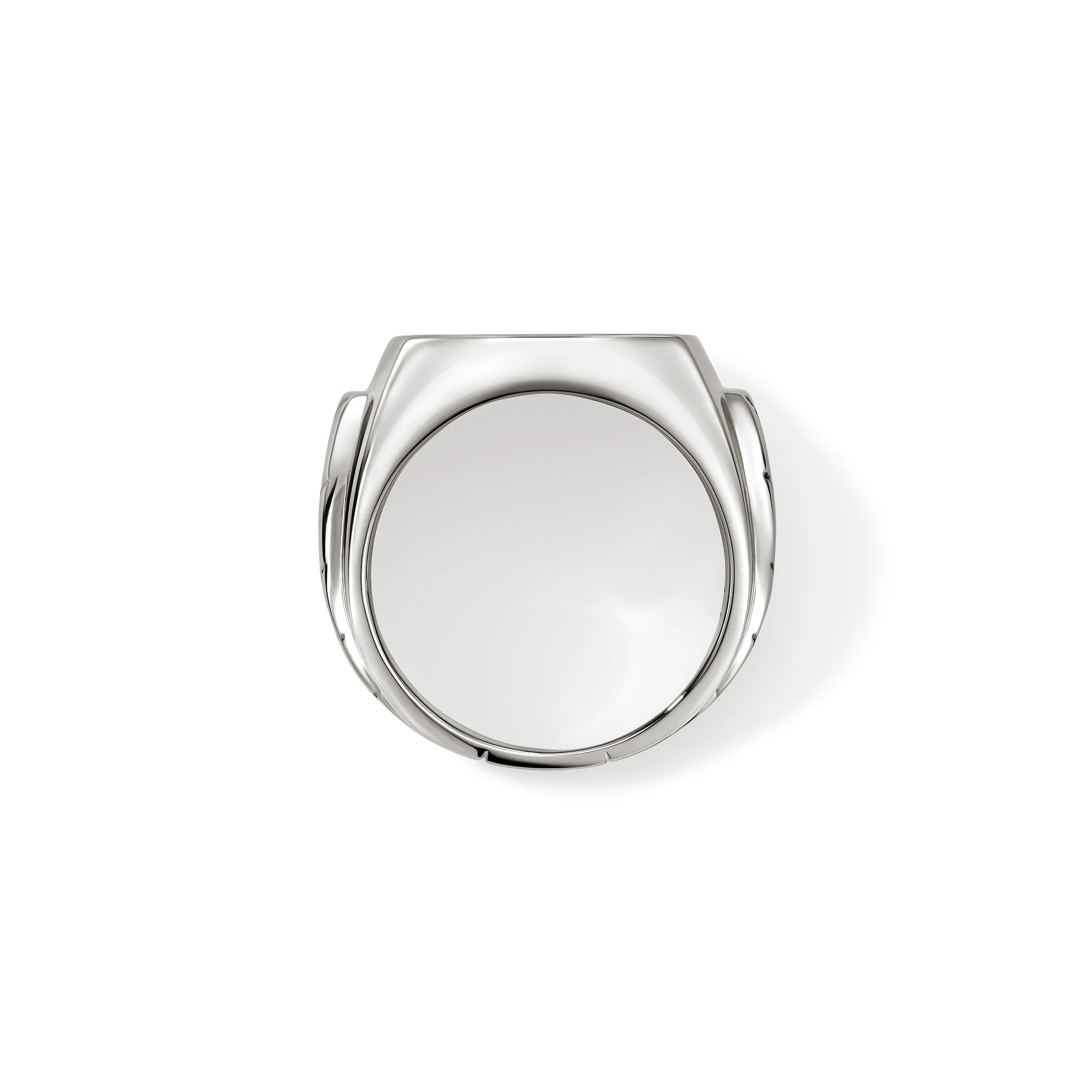 Signet Ring, Sterling Silver, Gemstones|RMS9010984BLS - Image 5