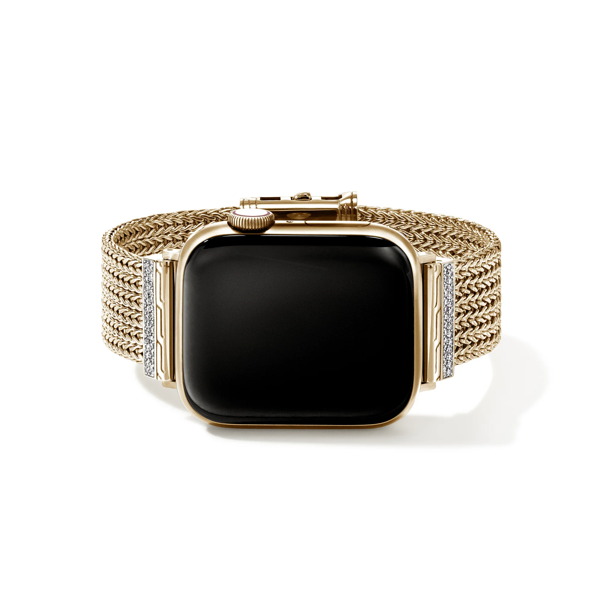 Smart Watch Strap, Gold, Diamonds, 18MM|WGGX986522DI