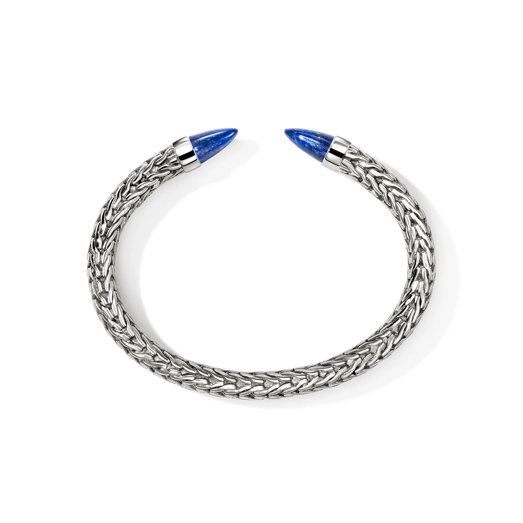 Spear 50 Flex Cuff, Sterling Silver, Lapis Lazuli|CMS987961LPZ - Image 4