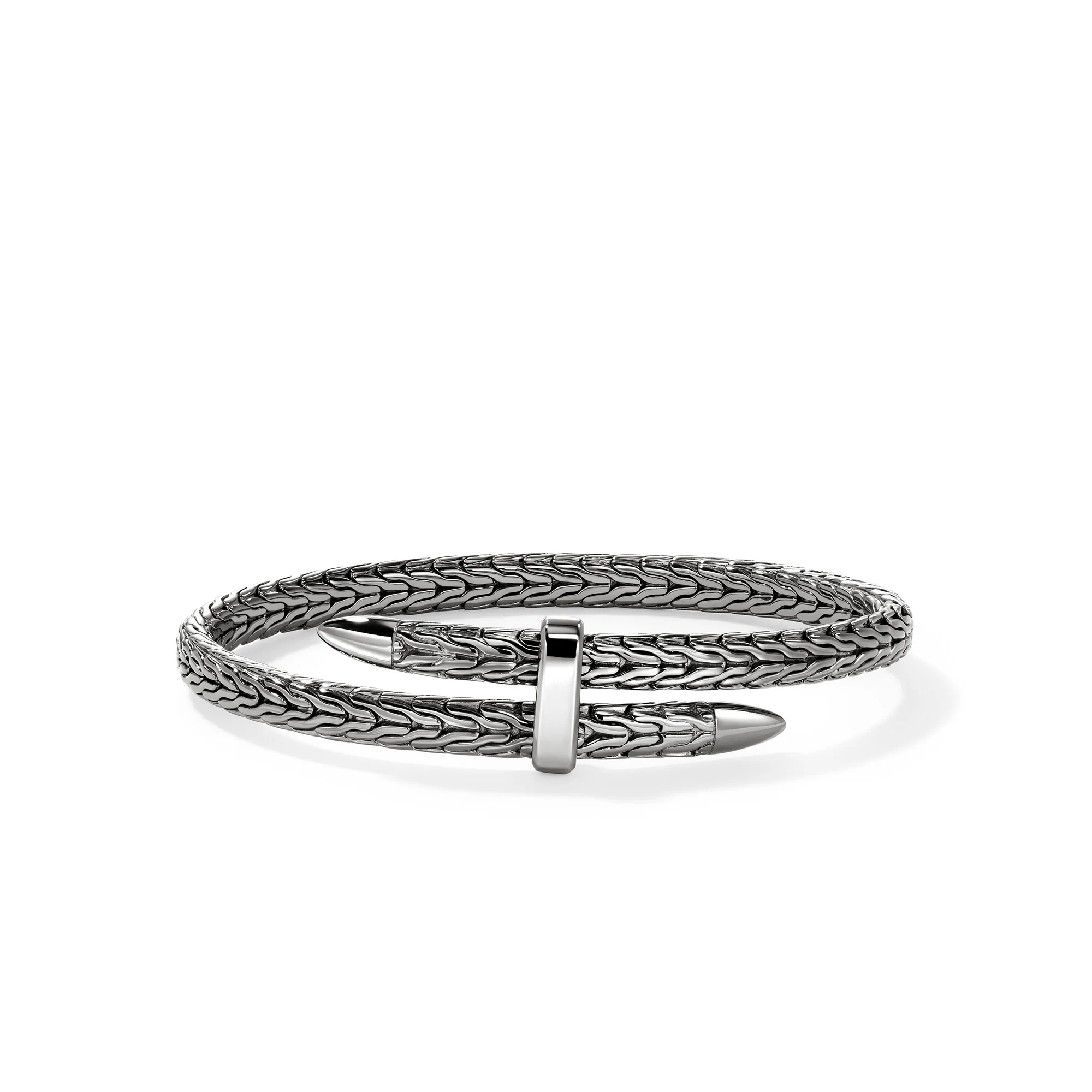 Spear Flex Cuff, Dark Silver, 5.5MM|CM901107BRD
