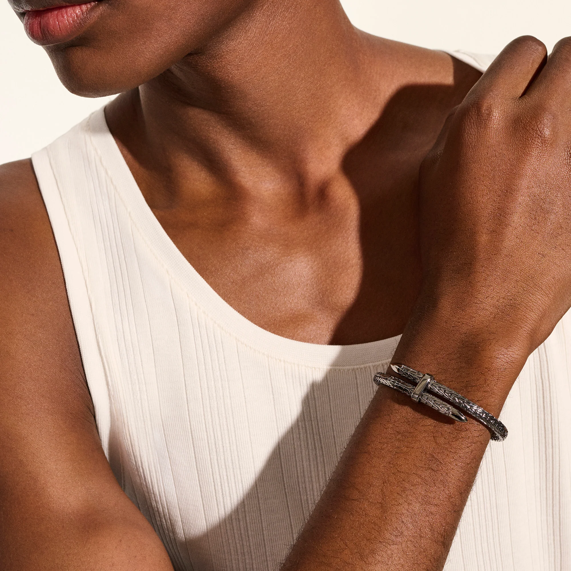 Spear Flex Cuff, Dark Silver, 5.5MM|CM901107BRD - Image 6