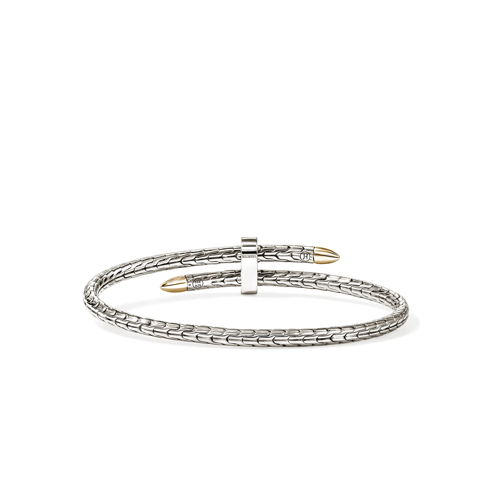 Spear Flex Cuff, Gold, Sterling Silver, 4MM|CZZ98787 - Image 5