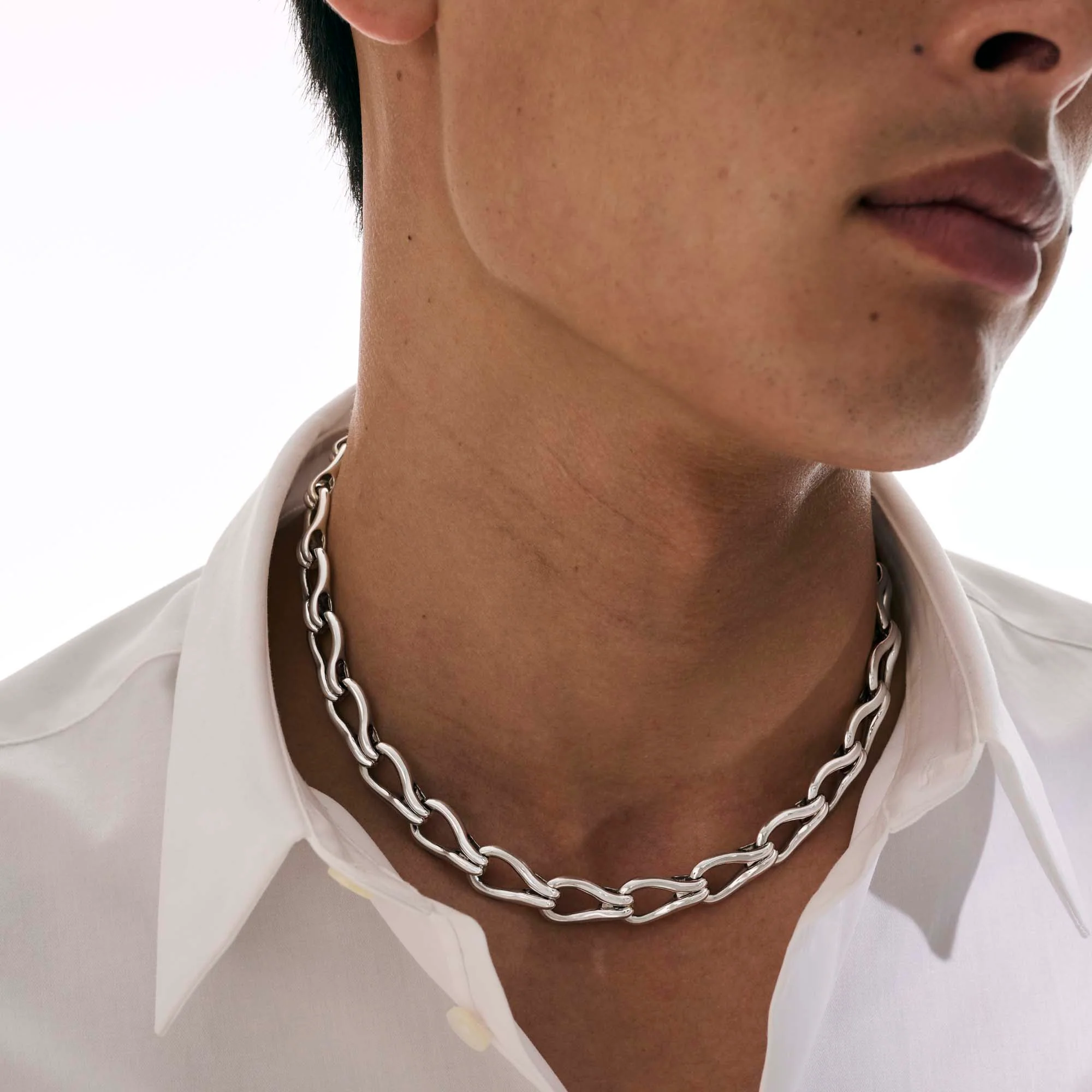 Surf Necklace, Sterling Silver, 12MM|NB901093 - Image 6