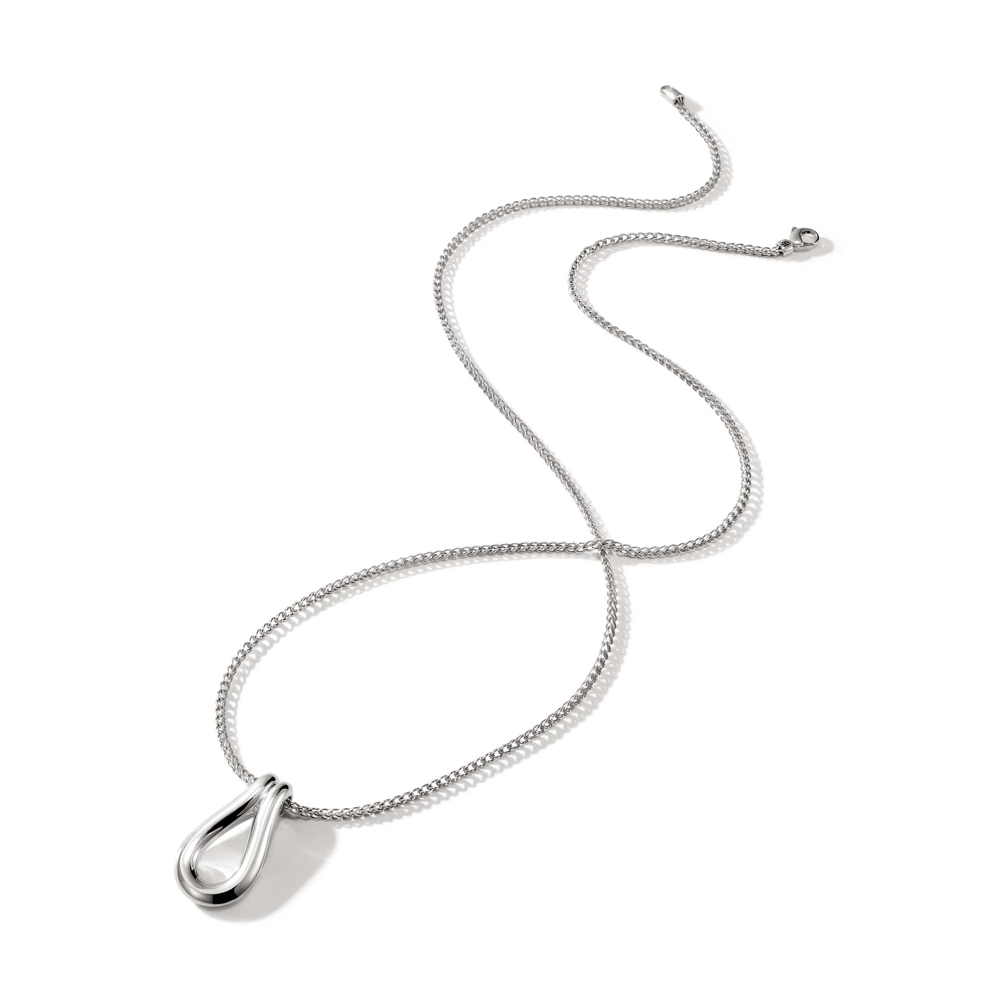 Surf Pendant Necklace, Sterling Silver|NB901054 - Image 3